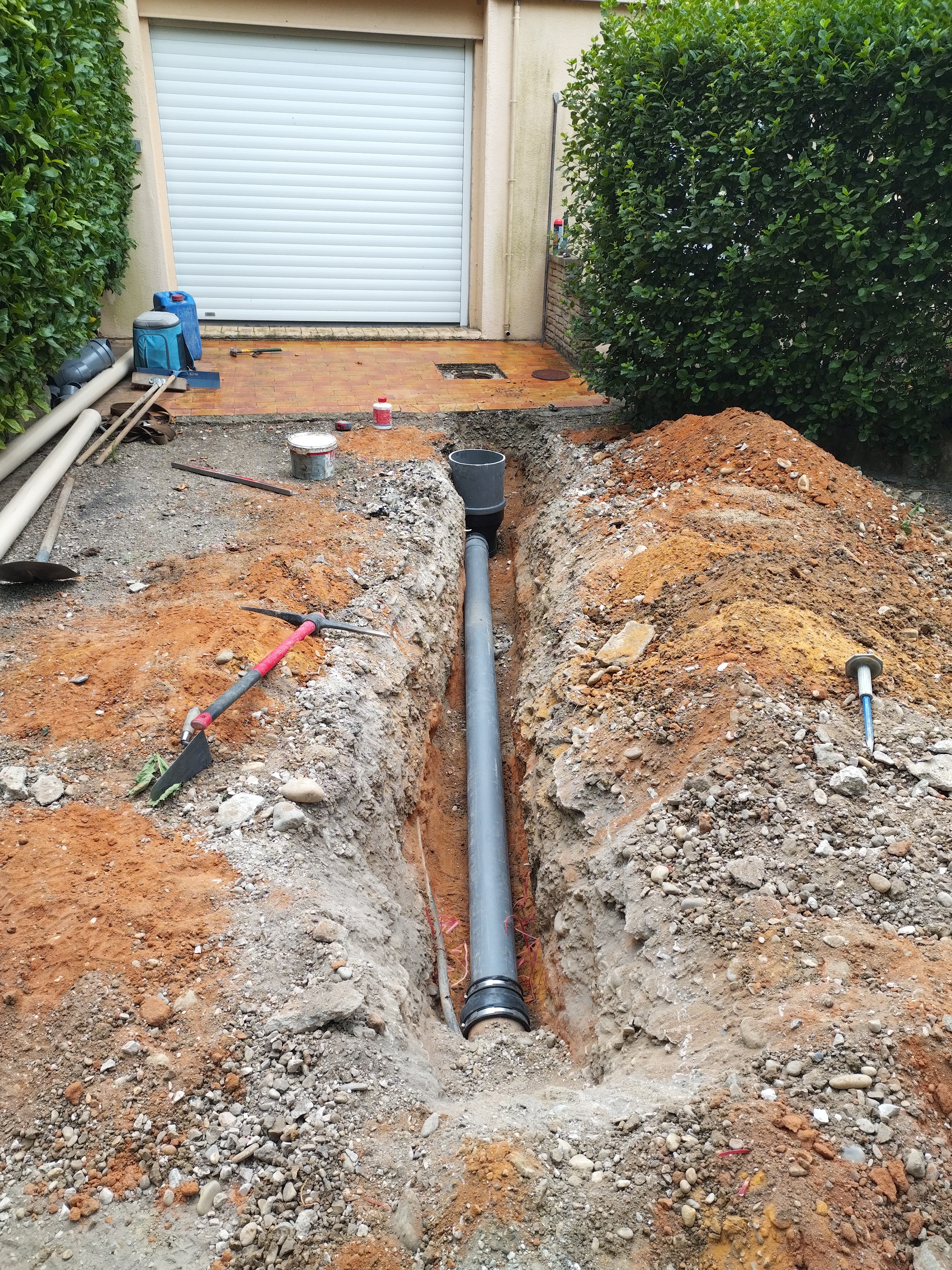 Réparation de canalisation tout-à-l’égout
